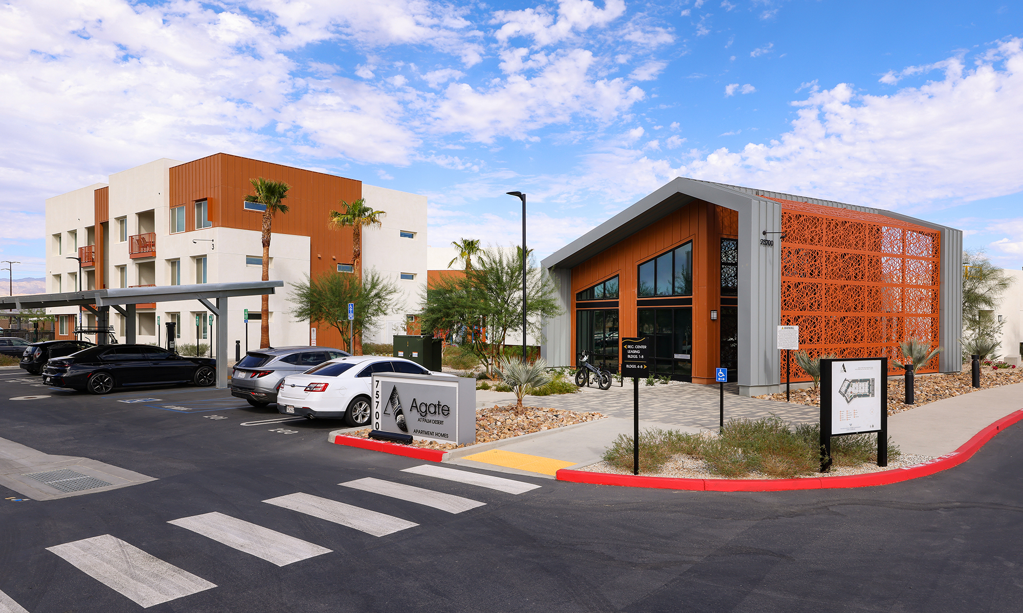 Exterior shot of Agate