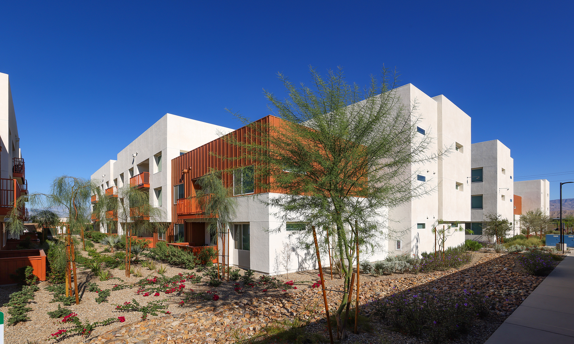 Exterior of Units and landscaping