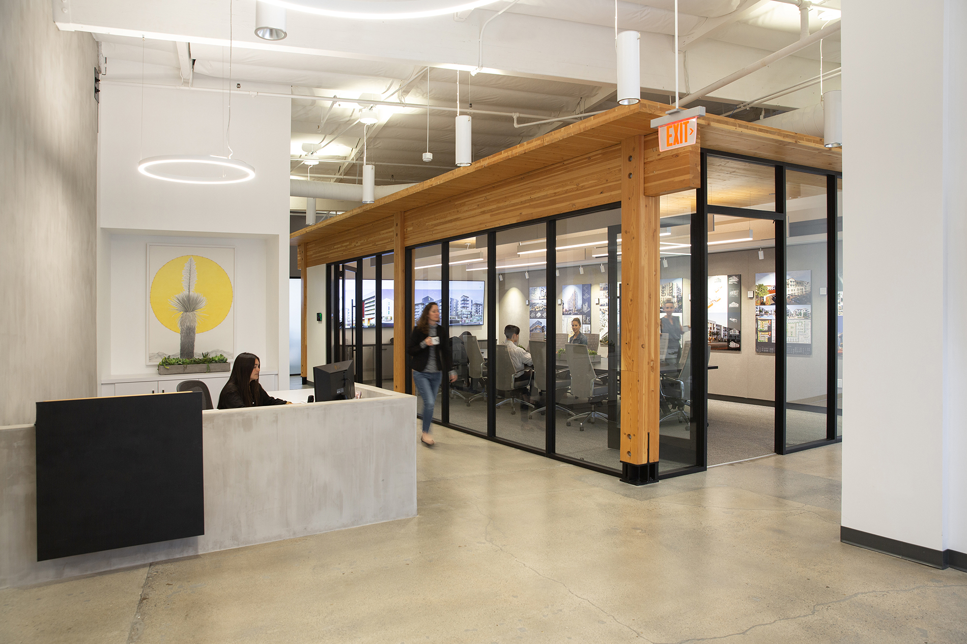 picture of irvine office lobby